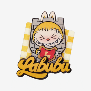 Labubu Fridge Magnet Rook – Let’s Checkmate Series