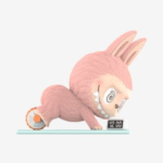 Labubu Figure Ab Roller - Lazy Yoga Series